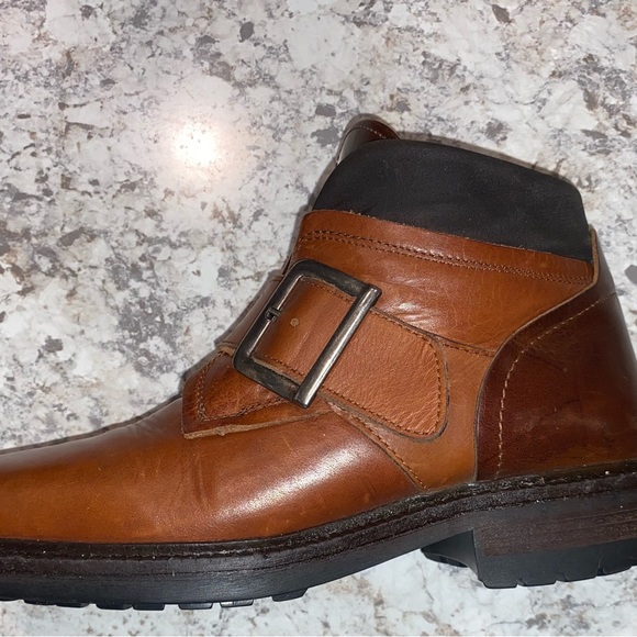 Kenneth Cole 2 Tone Leather Ankle Boots main image 5